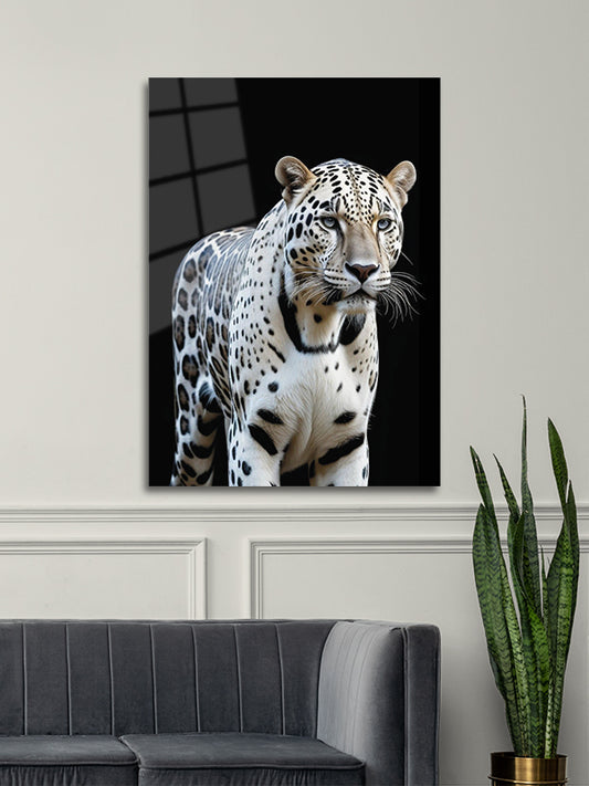White Tiger - Glass Painting