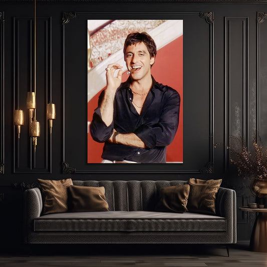 sacrface Glass wall art