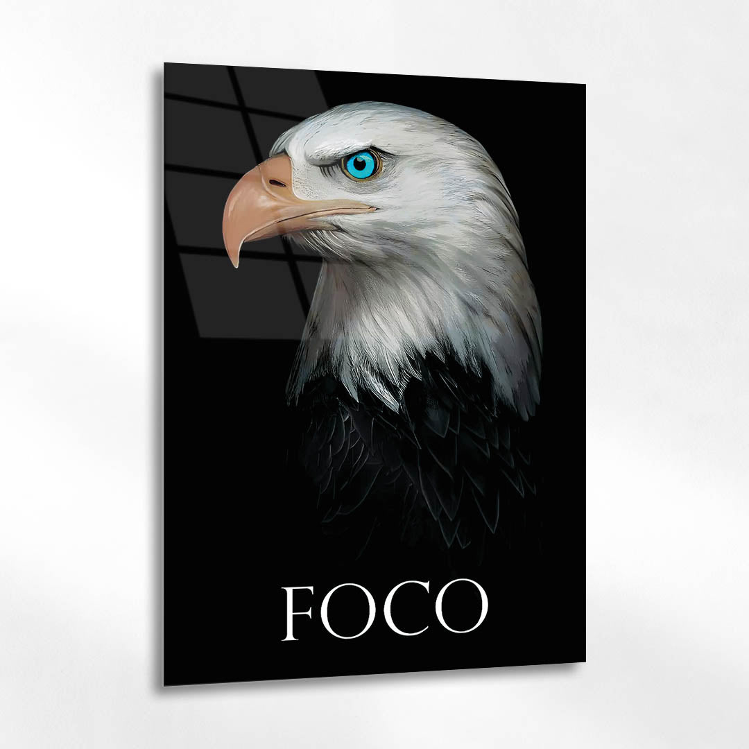 FOCO Kartal Motivasyon Cam Tablo
