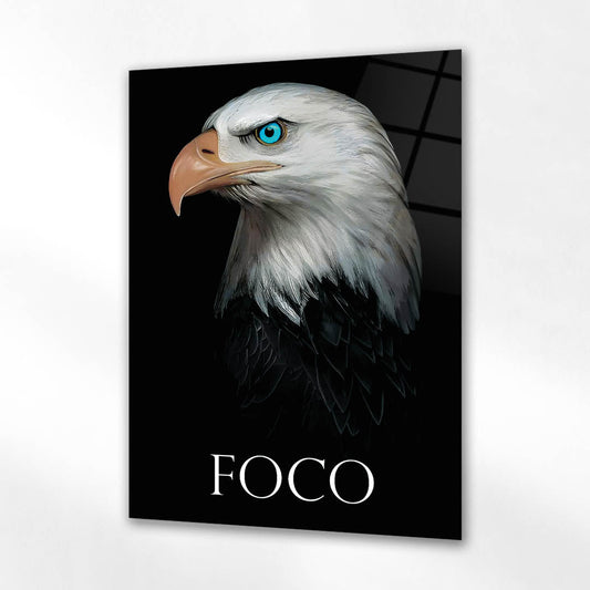 FOCO Kartal Motivasyon Cam Tablo