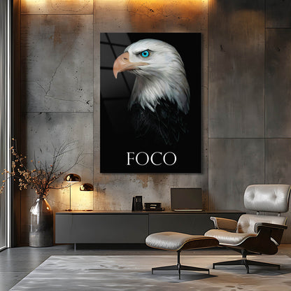 FOCO Kartal Motivasyon Cam Tablo