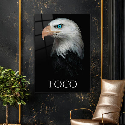 FOCO Kartal Motivasyon Cam Tablo