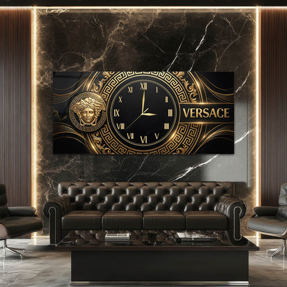 Versacee Medusa Temalı Lüks Cam Tablo