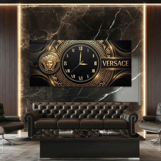 Versacee Medusa Temalı Lüks Cam Tablo