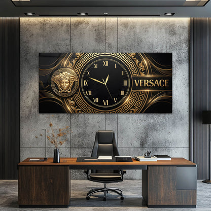 Versacee Medusa Temalı Lüks Cam Tablo