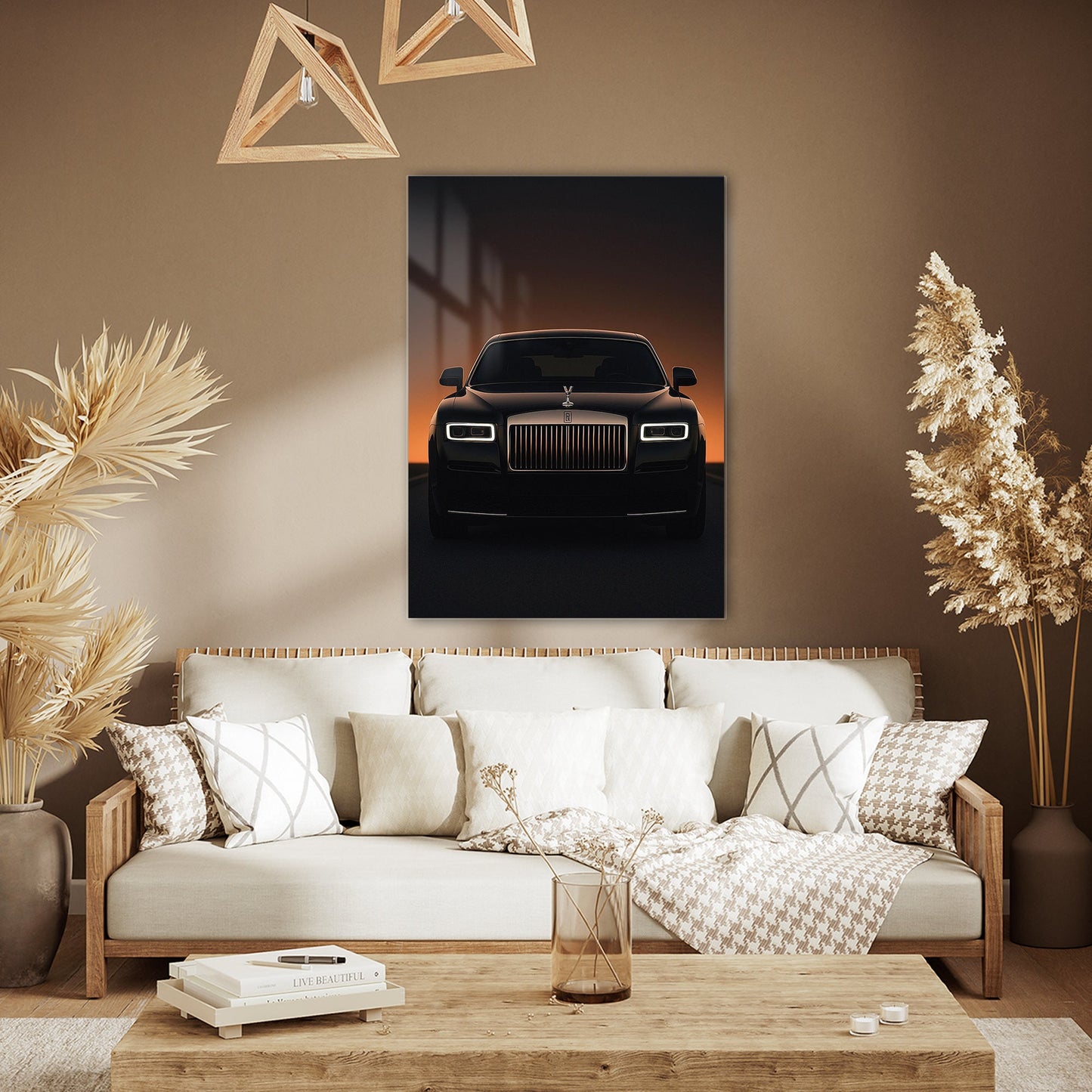 Rolls-Royce Cam Tablo – Lüks Sedan Ön Görünüm