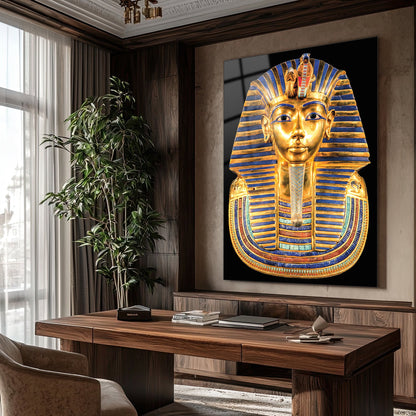 Firavun Tutankhamun Cam Tablo