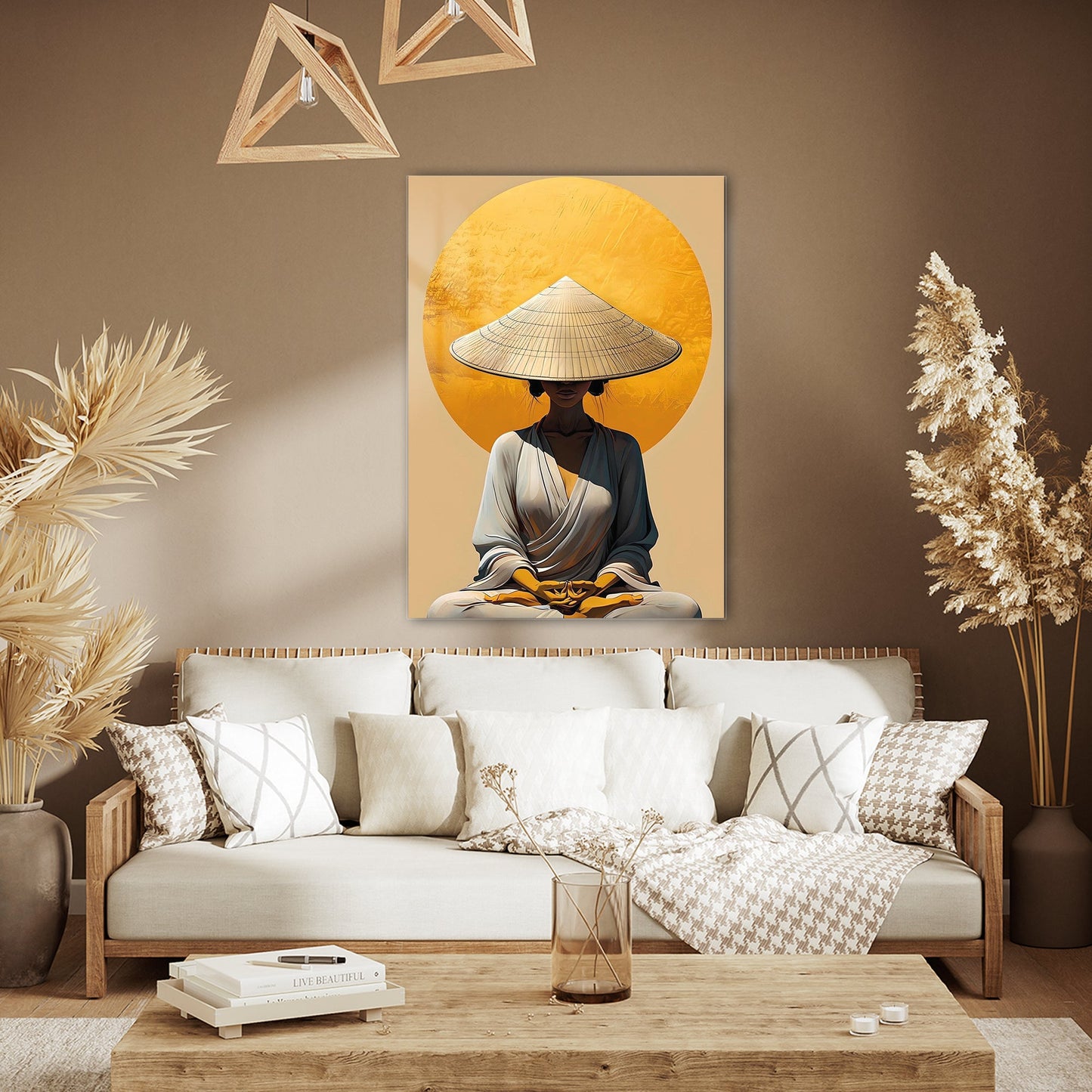 İç Sessizlik Cam Tablo