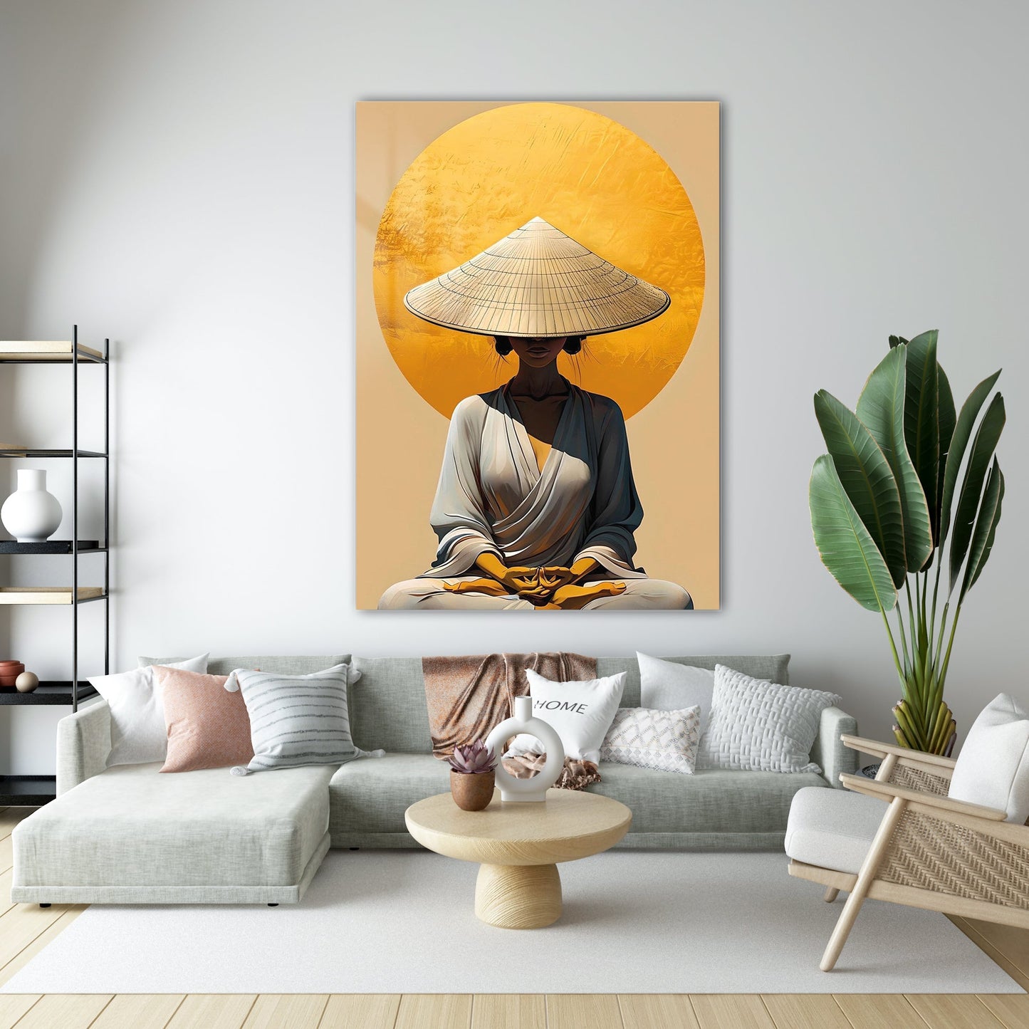 İç Sessizlik Cam Tablo