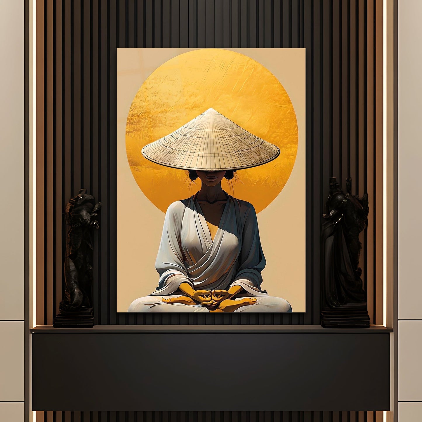 İç Sessizlik Cam Tablo