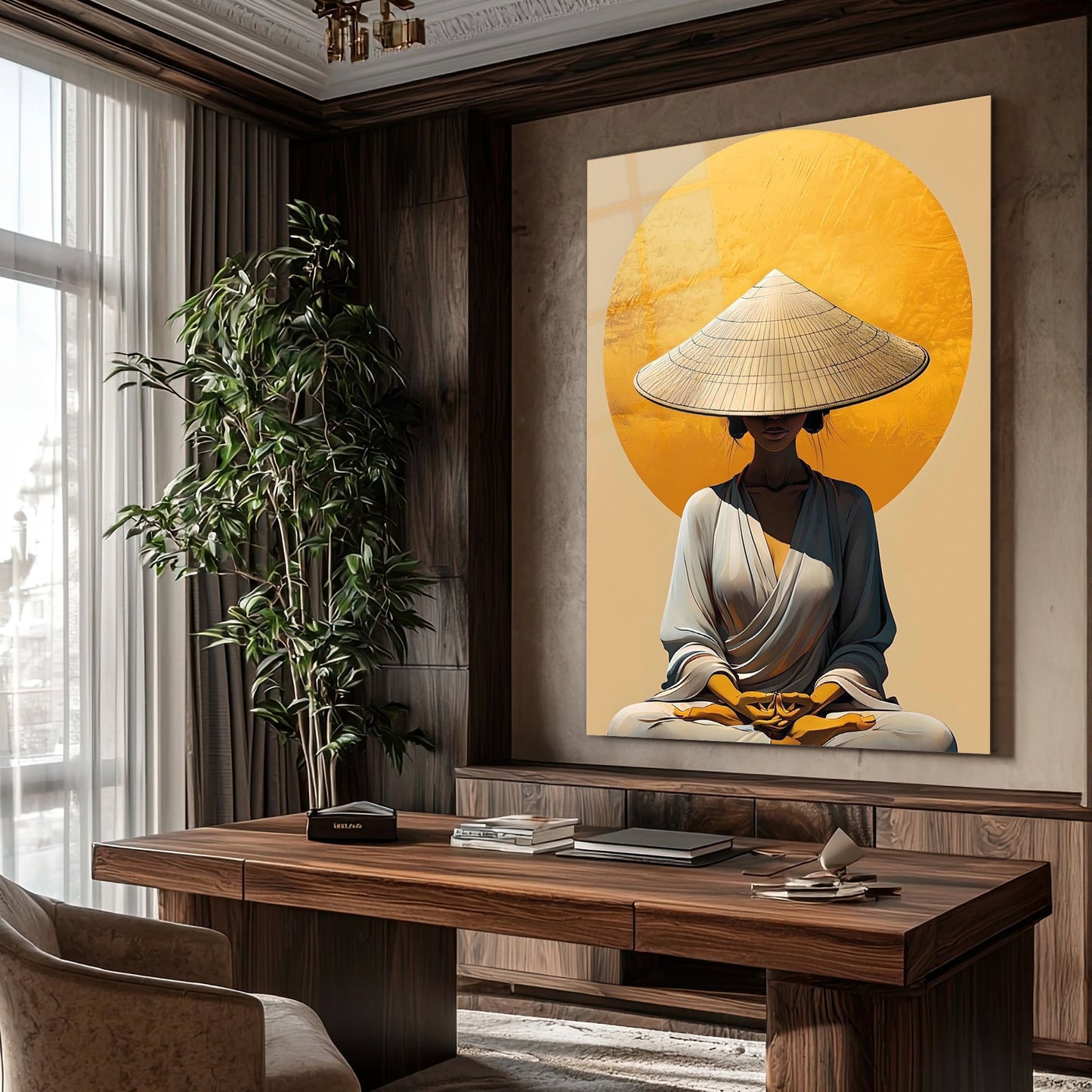 İç Sessizlik Cam Tablo