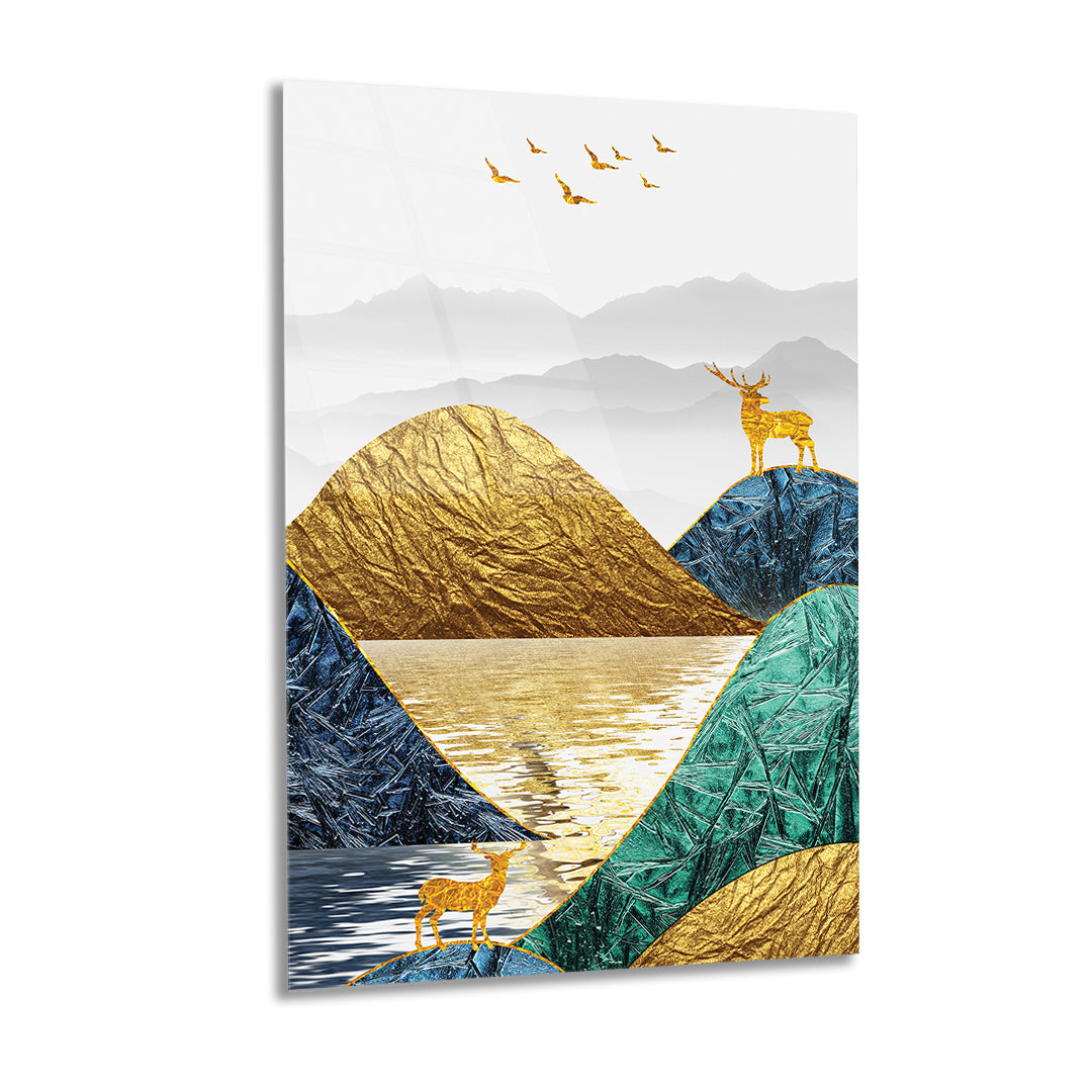 Modren Wall art - glass wall art