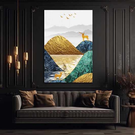 Modren Wall art - glass wall art