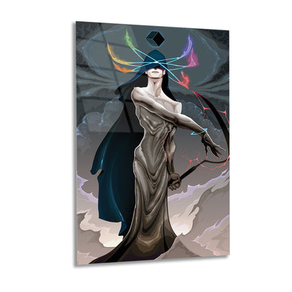 Spirituality Tempered Glass Art, Home Wall Decor, Office Wall Decor 