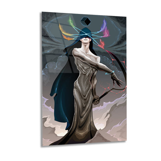 Spirituality Tempered Glass Art, Home Wall Decor, Office Wall Decor 