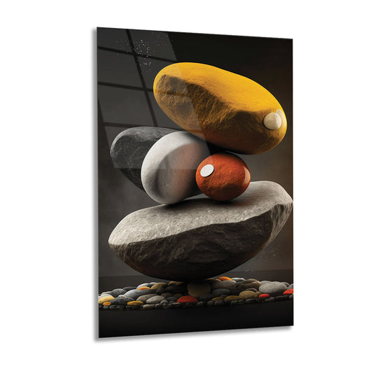 Colorful Wall Art, Glass Wall Decor, Home Wall Decor, Office Wall Art 