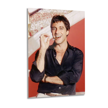 sacrface Glass wall art 