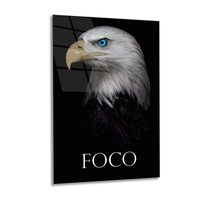 Eagle Foco Glass wall art
