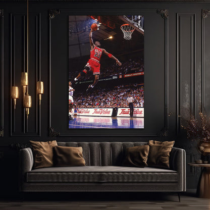 Michael Jordan Wall Art Glass
