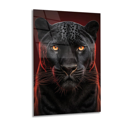 Black Panther - Glass Wall Art