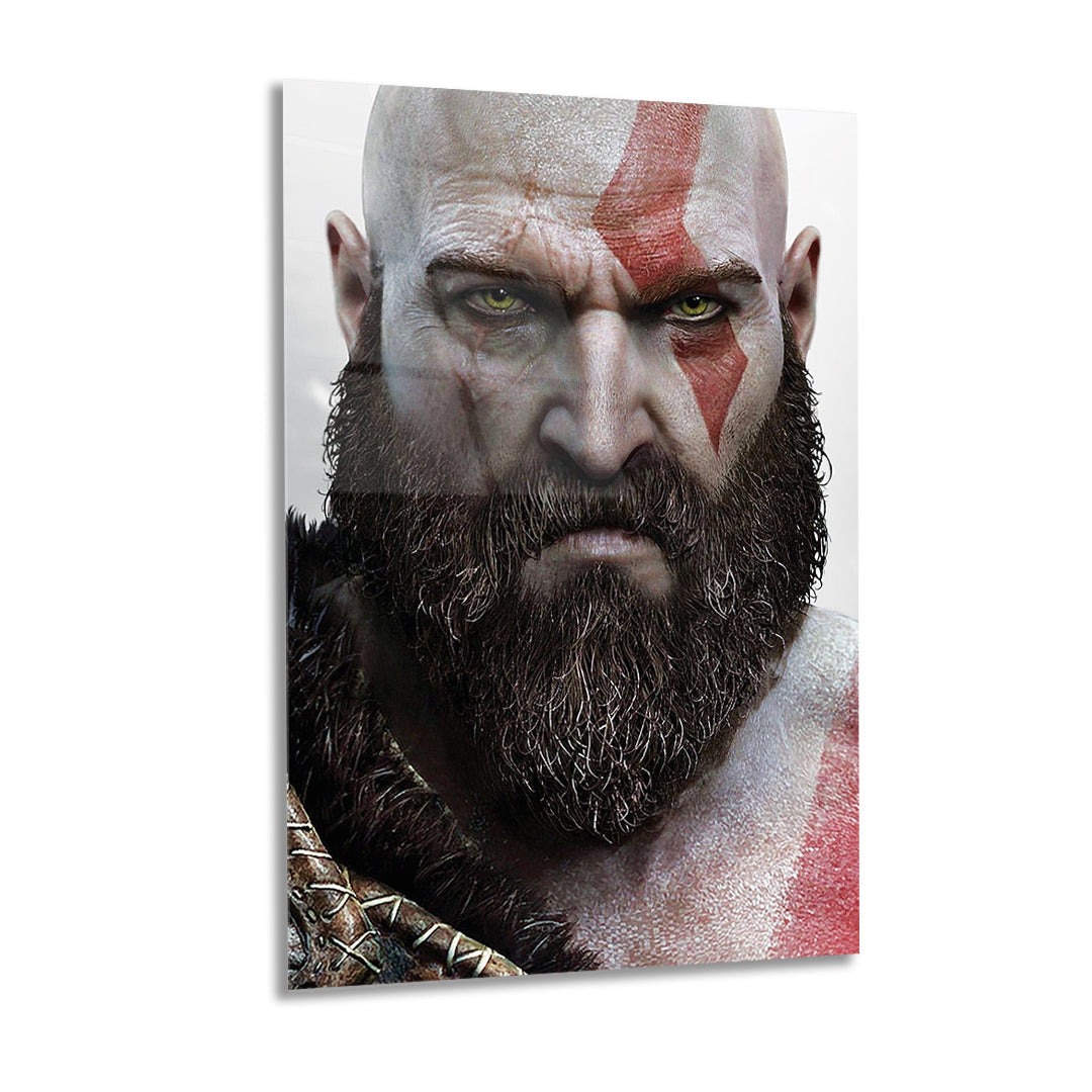 God of War Glass wall art