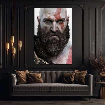 God of War Glass wall art