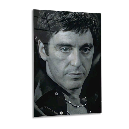 Tony Montana Glass wall art