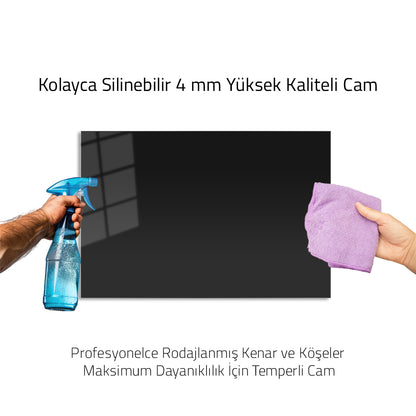 White Tiger - Glass Painting