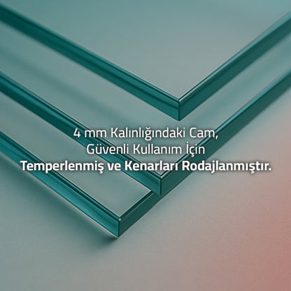 White Tiger - Glass Painting